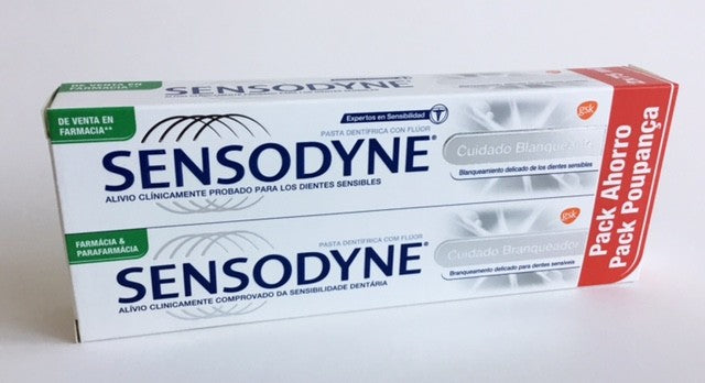 SENSODYNE Blanqueante Pasta de Dientes DUPLO 2x75ml-2