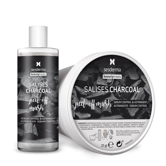 SESDERMA Salises Masque Peel-Off au Charbon Poudre + Solution