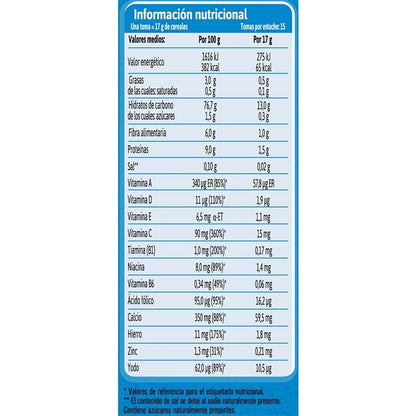 GERBER Multicereales Quinoa 0% azúcares añadidos +6 meses 500g-2