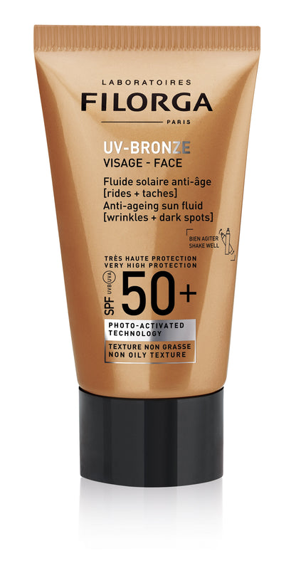 FILORGA UV Bronze Fluido Solar Antiedad + Manchas Spf50 40ml-2