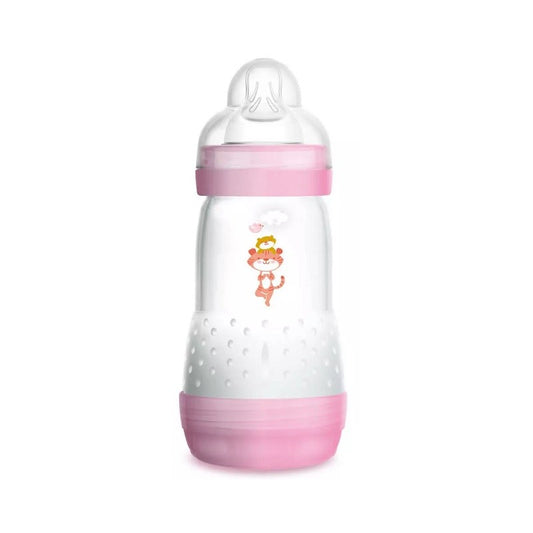 Biberon Anti Colique MAM Easy Start 260 ml - Rose