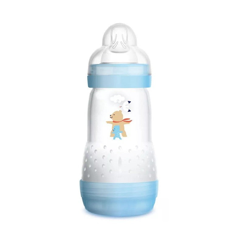 MAM Biberón Easy Start Anti Cólico 260ml - Azul-1