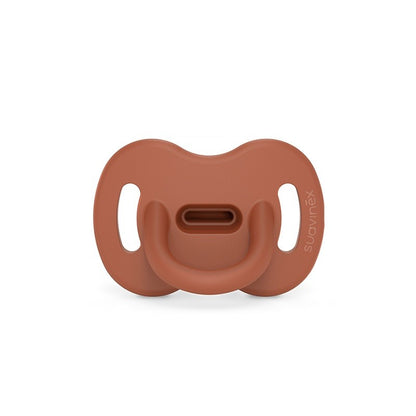 SUAVINEX Chupete Todosilicona SX Pro Fisiológica 6-18 Meses (Color Teja)-2