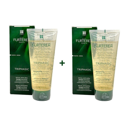 RENE FURTERER Triphasic Champú Estimulante Anticaída 2 x 200 ml