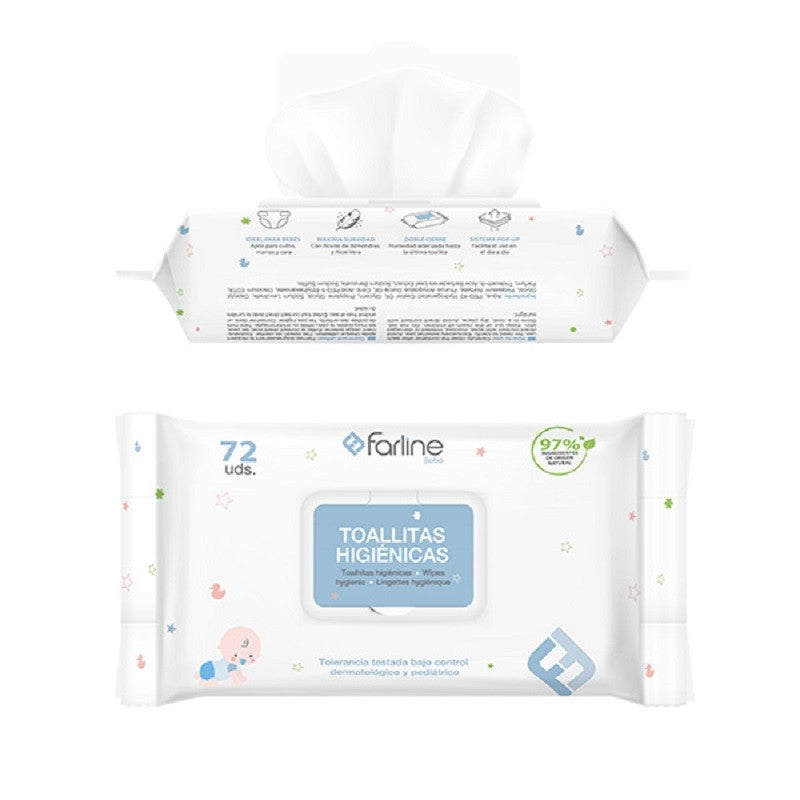 FARLINE Toallitas Bebé 72uds-2