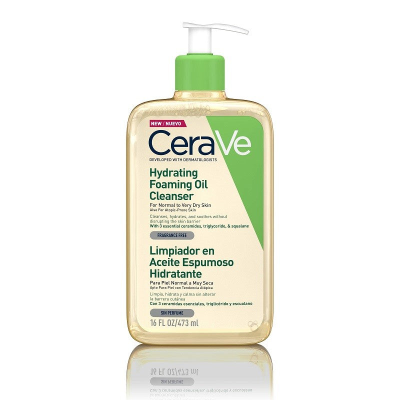 CERAVE Aceite Limpiador Espumoso 473 ml-2