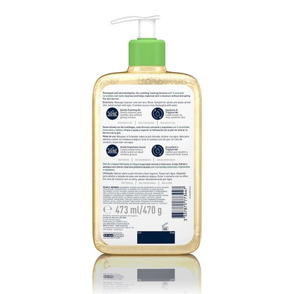 CERAVE Aceite Limpiador Espumoso 473 ml-7