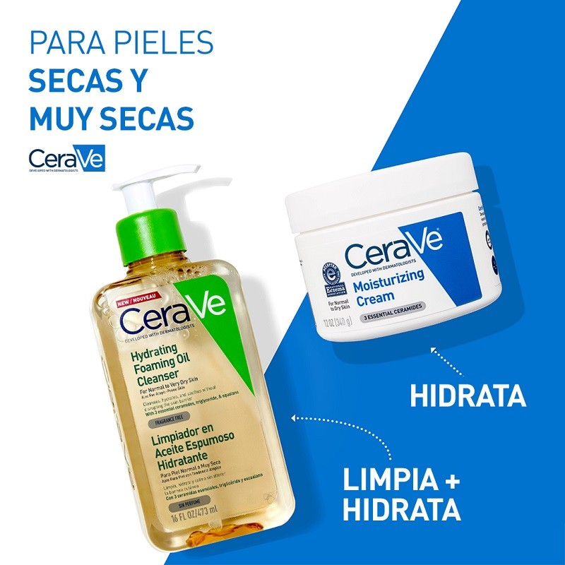 CERAVE Aceite Limpiador Espumoso 473 ml-5