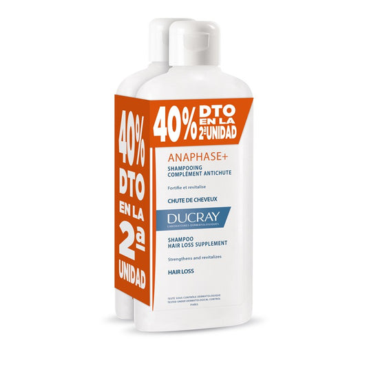 DUCRAY Anaphase+ Champú Anticaída DUPLO 2x400ml-1