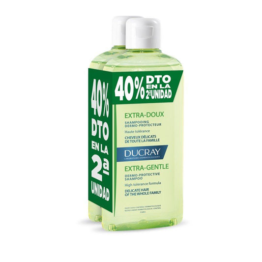 DUCRAY Champú Equilibrante Dermoprotector DUPLO 2x400ml-1