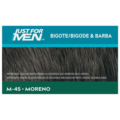 JUST FOR MEN Bigote y Barba Color Moreno M-45 (15ml)-3