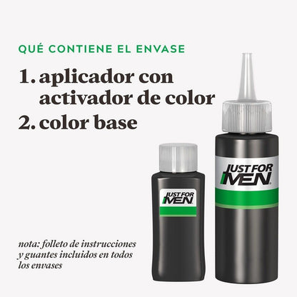JUST FOR MEN Colorante en Champú Castaño Oscuro H-35 (30ml)-7