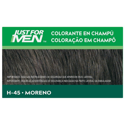 JUST FOR MEN Colorante en Champú Moreno H-45 (30ml)-3