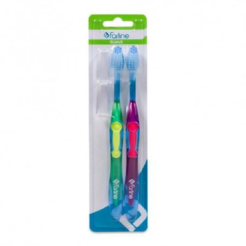 FARLINE Cepillo Dental Suave 2 uds-1