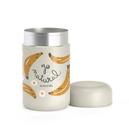 SUAVINEX Termo para Papillas "Go Natural" Plátanos 400ml-3