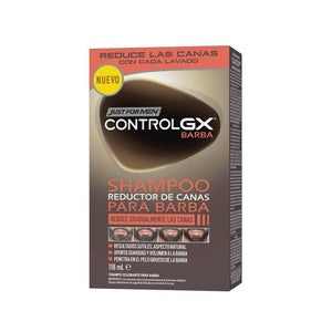 JUST FOR MEN Control Gx Barba Champú Reductor de Canas 118ml-1