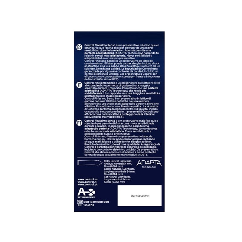 CONTROL Finissimo Senso Preservativos 24 uds-5