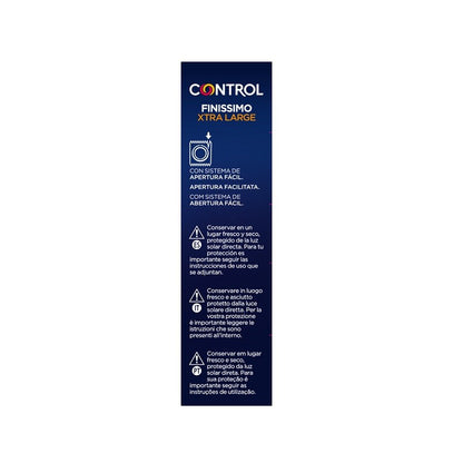 CONTROL Finissimo Xtra Large Preservativos 12 uds-4