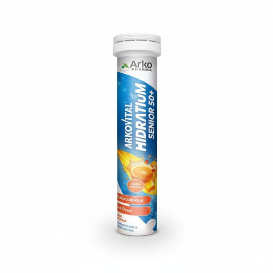 Arkovital Hidratium Senior 50+ Hidratación Naranja 24 comprimidos efervescentes