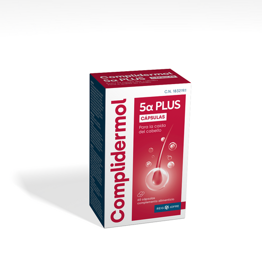 COMPLIDERMOL 5 Alfa Plus Anticaída 60 Cápsulas