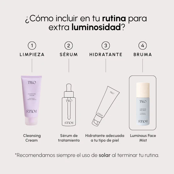 Two Poles Luminous Face Mist Bruma Facial Iluminadora 80 ml