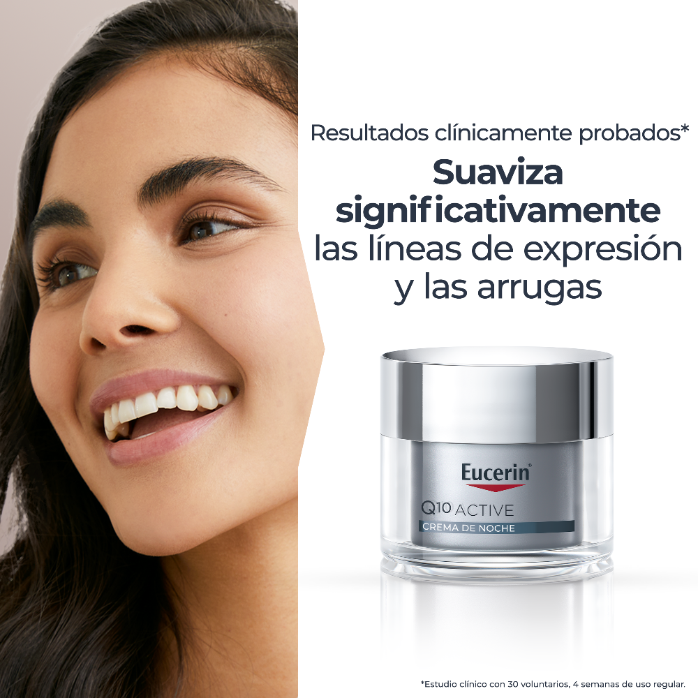 EUCERIN Q10 Crème de Nuit Active Anti-Rides 50 ml