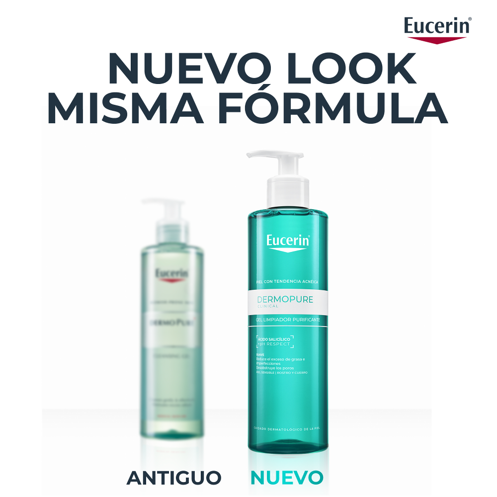 Eucerin DermoPure Gel Limpiador Purificante 400ml