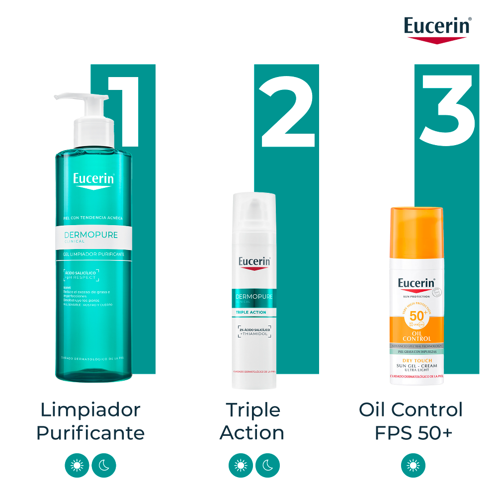 Eucerin DermoPure Gel Limpiador Purificante 400ml