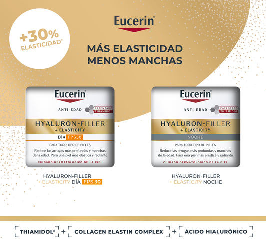 Eucerin Pack Elasticity Crema Día SPF30 50ml + Noche 50ml