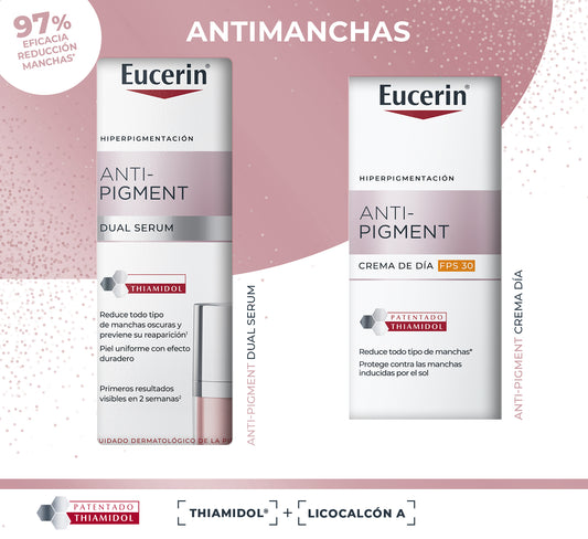 Eucerin Pack Anti-Pigment Dual Serum 30ml + Crema de Día 50ml