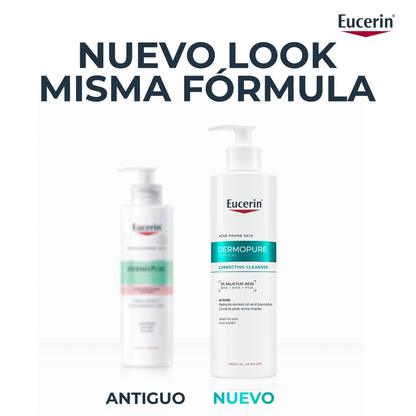 Eucerin DermoPure Clinical Gel Limpiador Corrector 400 ml