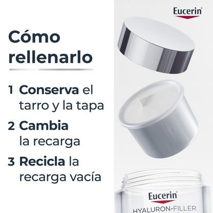 Eucerin Refill Crema de día SPF30 Hyaluron Filler 50ml