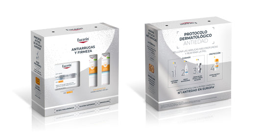 Eucerin Pack Antiedad Hyaluron-Filler Crema de Día FPS 30 50ml + 2 Minis Sun 5ml