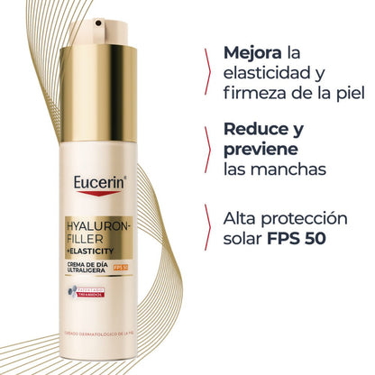 Eucerin Hyaluron-Filler + Elasticity Tagespflege ultraleicht SPF50 50ml