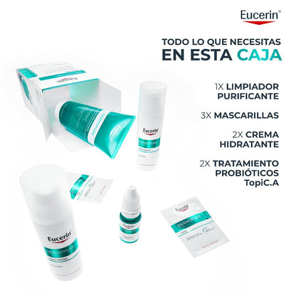 Eucerin DermoPure Clinical PROBIOM8 Kit bei Akne unter Behandlung