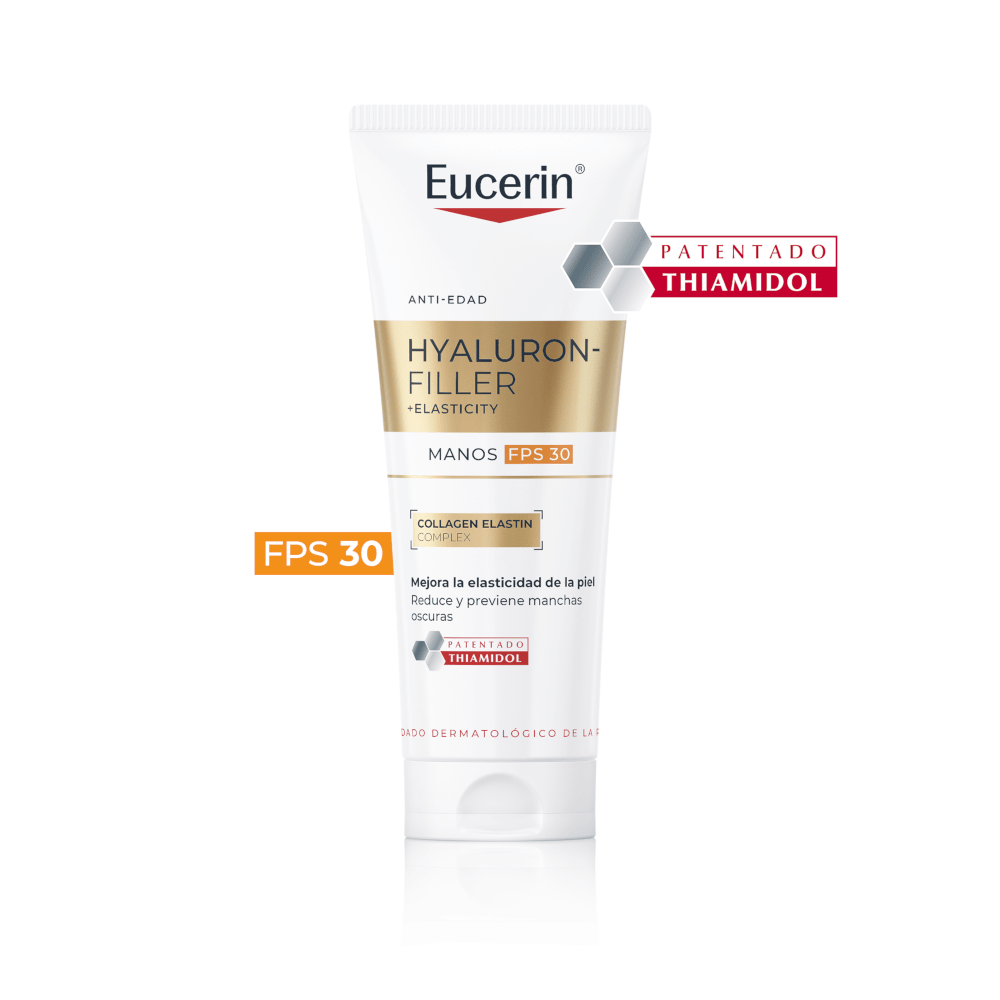 Eucerin Hyaluron-Filler + Elasticity crema mani antimacchie SPF30 75 ml