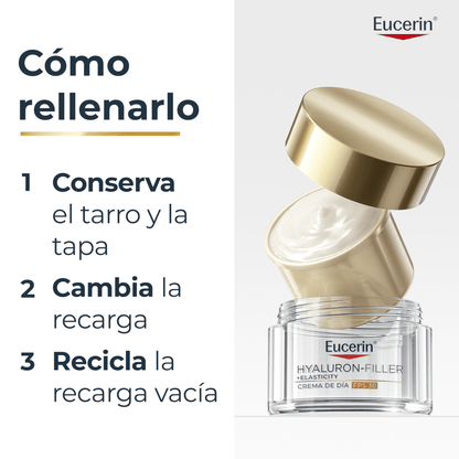 Eucerin Refill Crema de día SPF30 Hyaluron Filler Elasticity 50ml