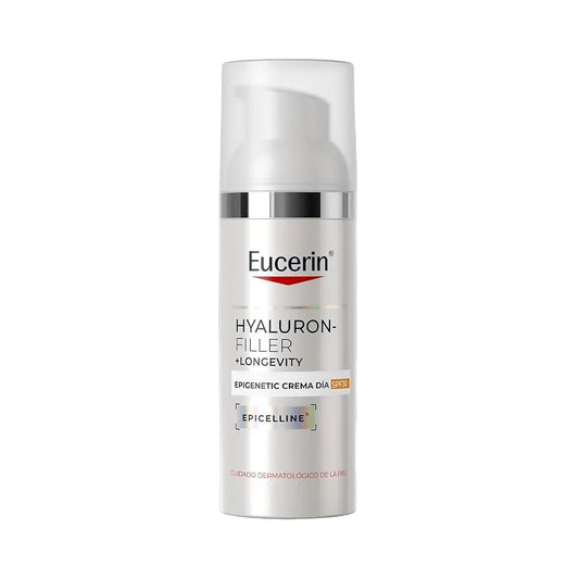 Eucerin Hyaluron-Filler +Longevity Day Cream SPF30 50ml – hyaluronic acid anti-ageing moisturiser