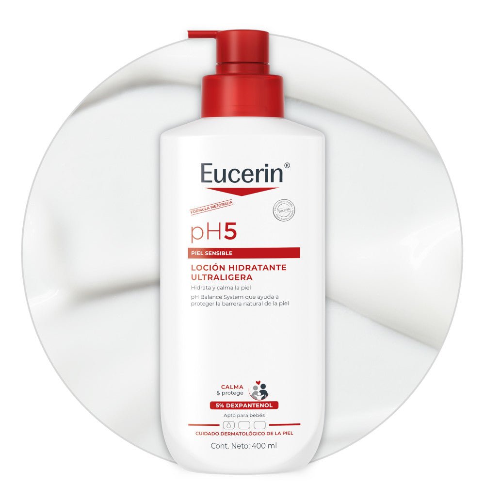 EUCERIN pH5 Loção Hidratante Ultraligeira Pele Sensível 400ml