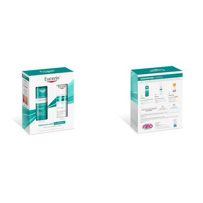 EUCERIN Pack Navidad DermoPure Clinical Sérum Triple Action 40ml + Gel Limpiador 200ml