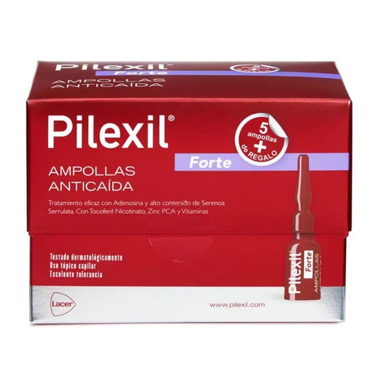 PILEXIL Forte Anticaída 15 + 5 Ampollas-1