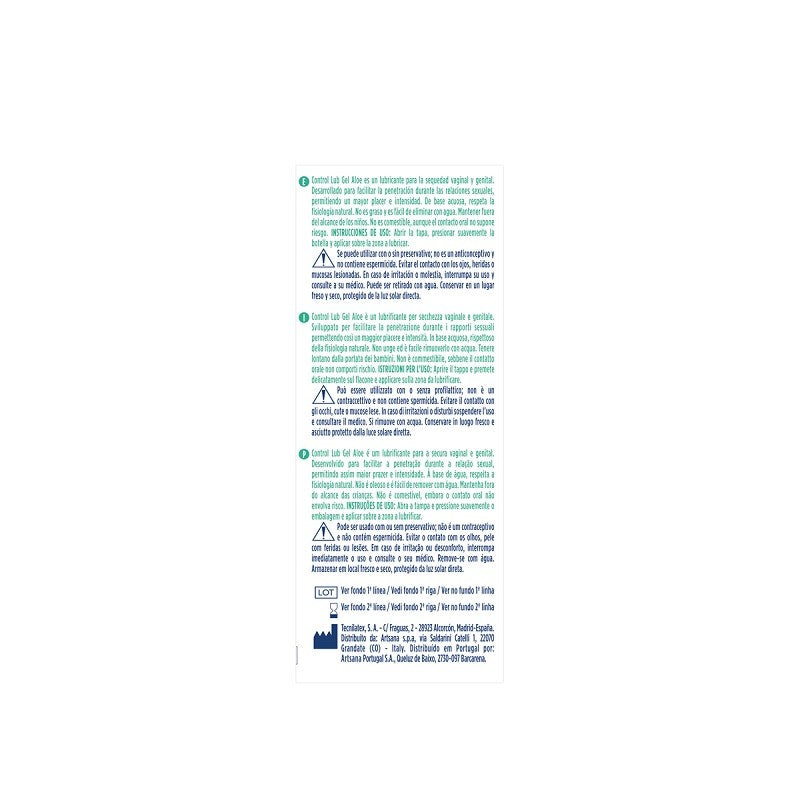 CONTROL Lubricante Gel Aloe 75 ml-4