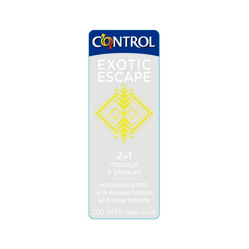 CONTROL Exotic Escape Gel de Masaje 2 en 1 (200ml)-3