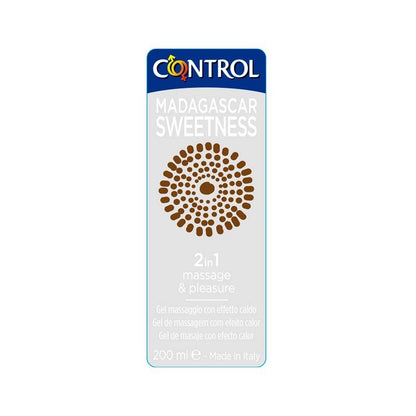 CONTROL Madagascar Sweetness Vainilla Gel de Masaje 2 en 1 (200ml)-3