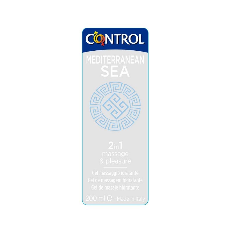 CONTROL Mediterranean Sea Gel de Masaje 2 en 1 (200ml)-3