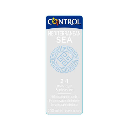 CONTROL Mediterranean Sea Gel de Masaje 2 en 1 (200ml)-3