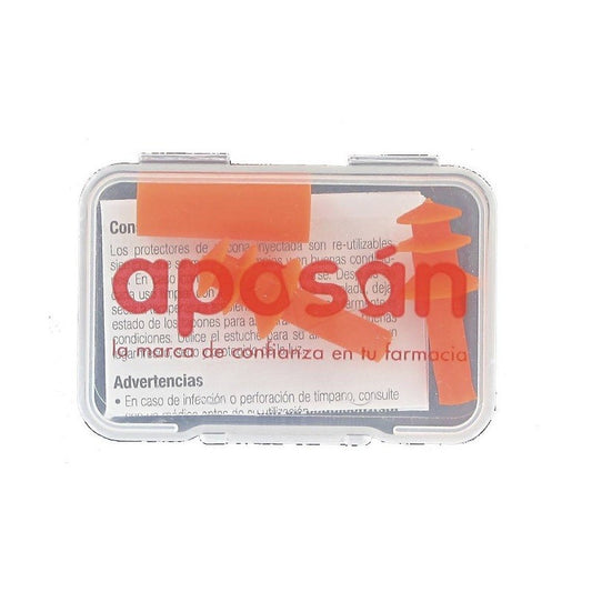 APOSAN Tapones Oídos de Silicona Inyectable Adultos 2 uds-1