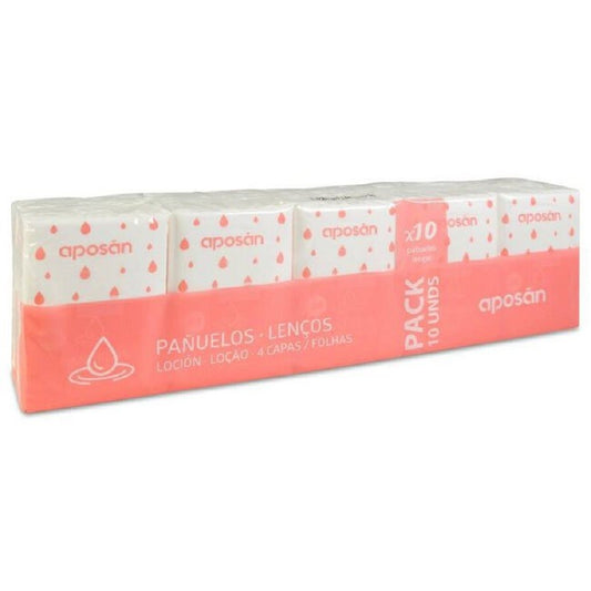 APOSAN Lotion Mouchoirs 10x10