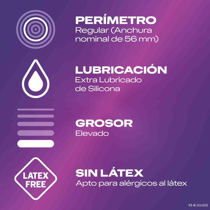 DUREX Preservativo Sin Latex 12 unidades-3