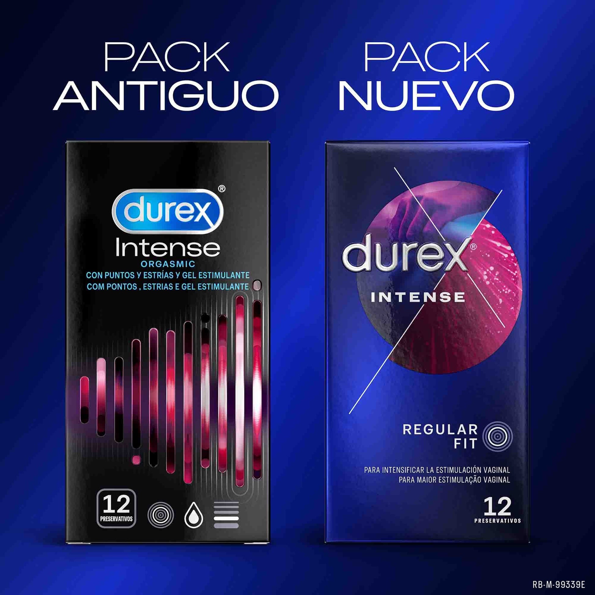 DUREX Preservativos Intense Orgasmic 12 unidades-5